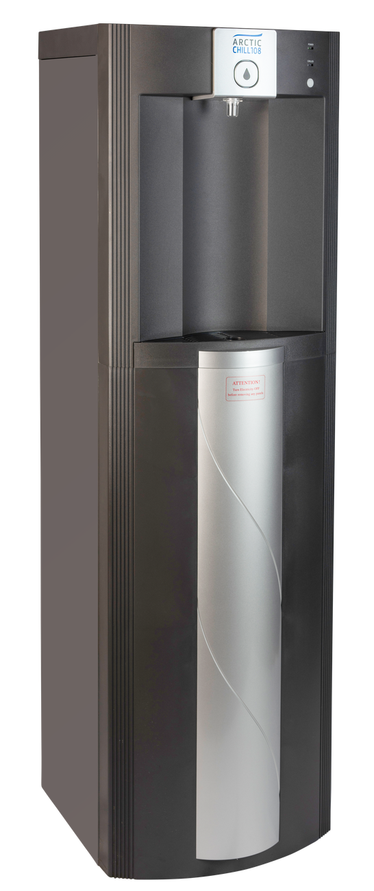 AA First ArcticChill 108 floorstanding water cooler, right angle