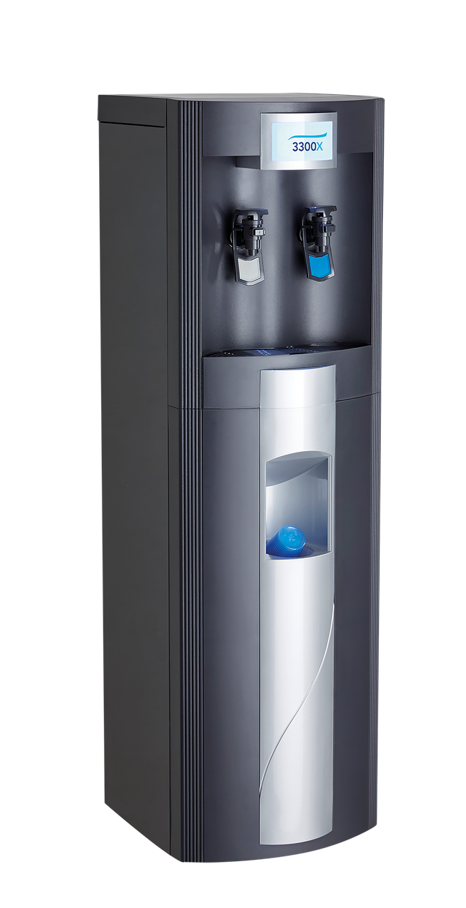 AA First 3300X floorstanding water cooler, ambient and chilled