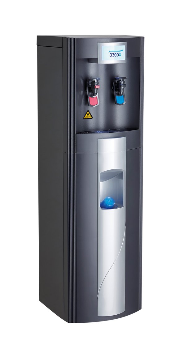 AA First 3300X floorstanding water cooler, hot and chilled