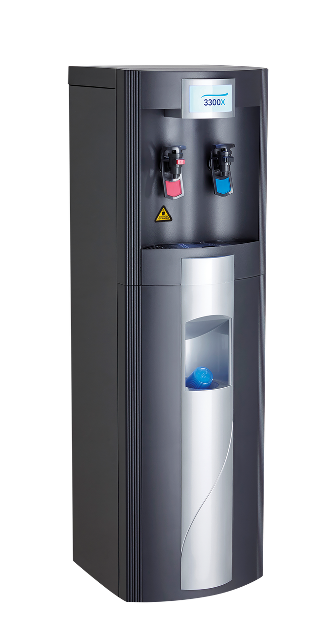 AA First 3300X floorstanding water cooler, hot and chilled