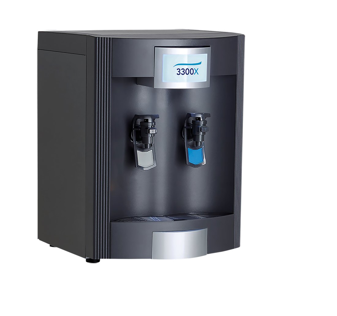 AA First 3300X tabletop water cooler, ambient and chilled