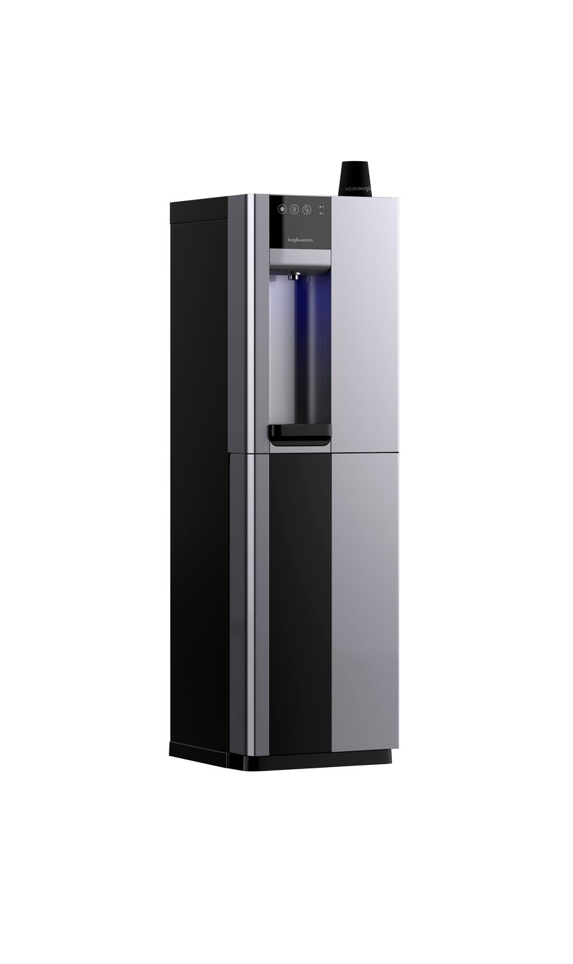 Borg & Overström B3 floorstanding water cooler in Silver