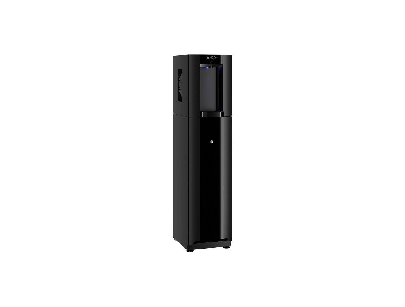 Borg & Overström E4 floorstanding water dispenser in Black