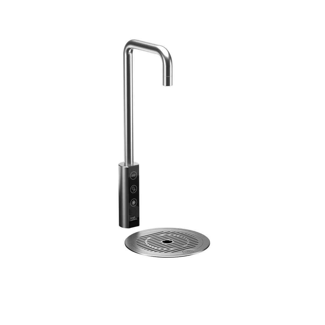 Borg & Overström T1 tap system in Steel