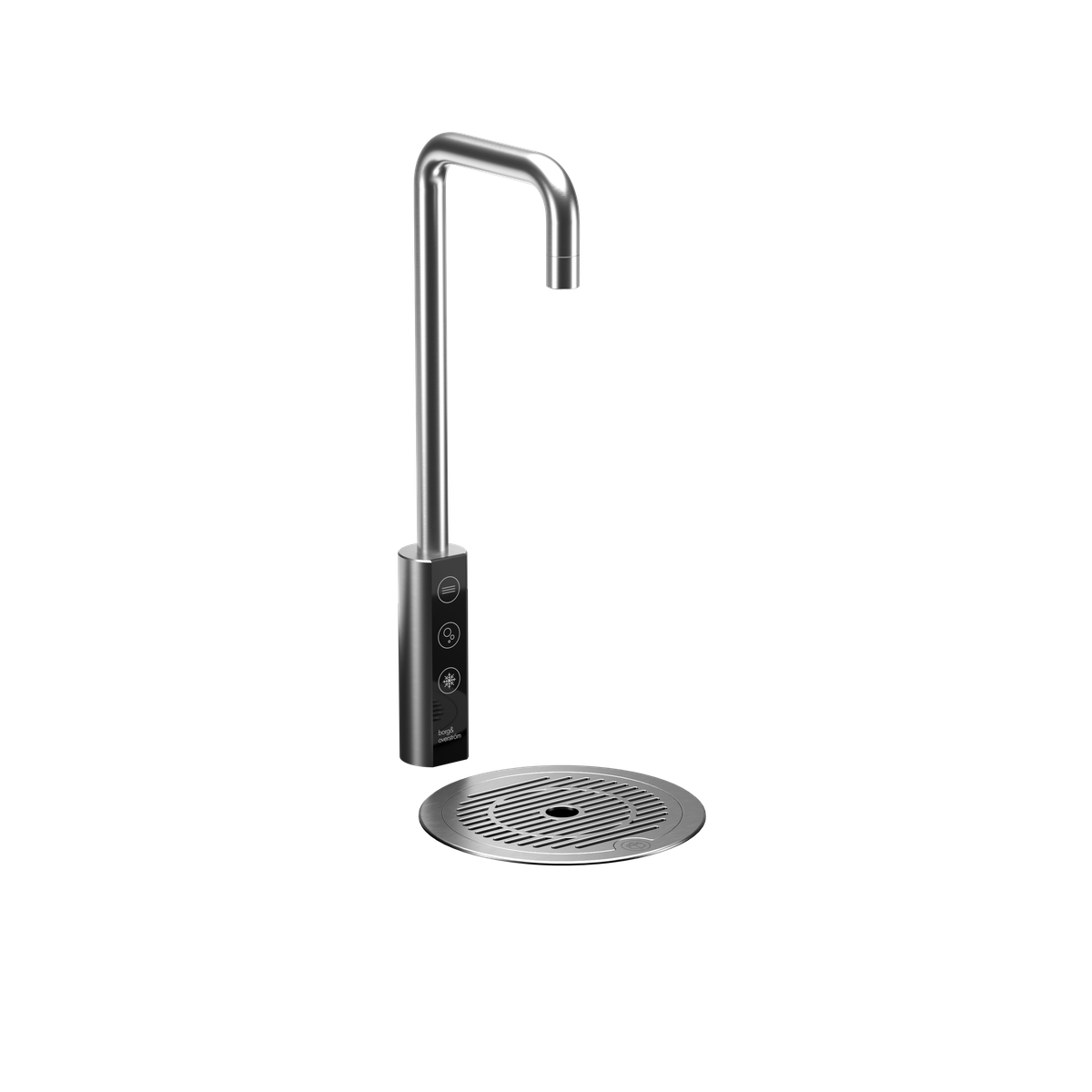 Borg & Overström T1 tap system in Steel