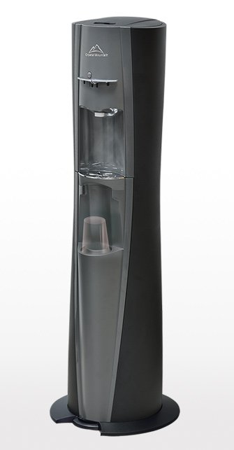 Crystal Mountain Everest water cooler, left view