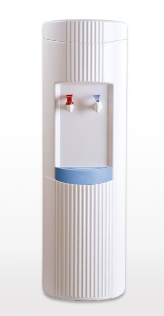 Crystal Mountain Glacier water cooler in Black, hot and cold model
