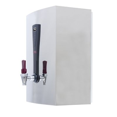 Instanta SureFlow WMS10 wall-mounted boiler, side view