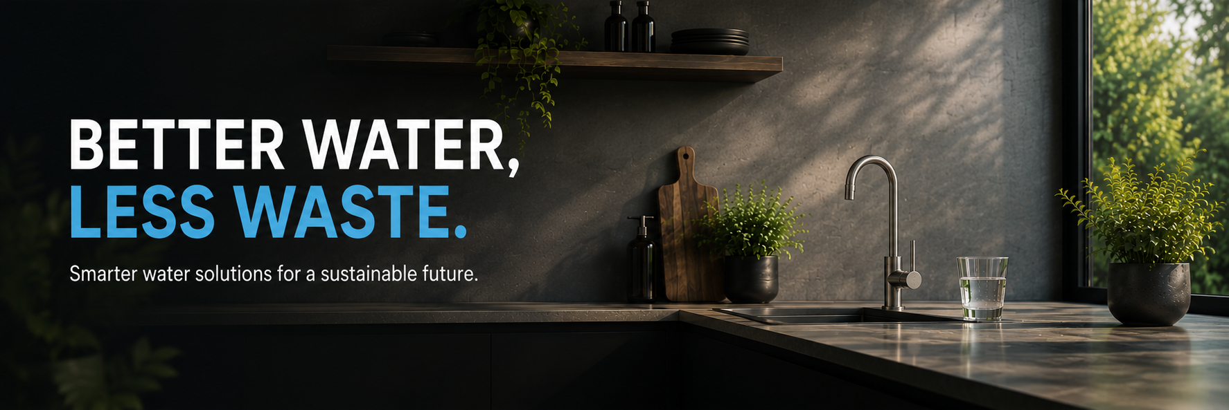 Better water, less waste — smarter water solutions for a sustainable future
